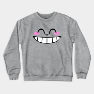 Kawaii Cute Face Crewneck Sweatshirt